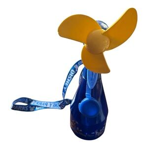 Disney Parks Mickey Mouse Misting Fan Cooling Spray Bottle w/ Lanyard – Preloved